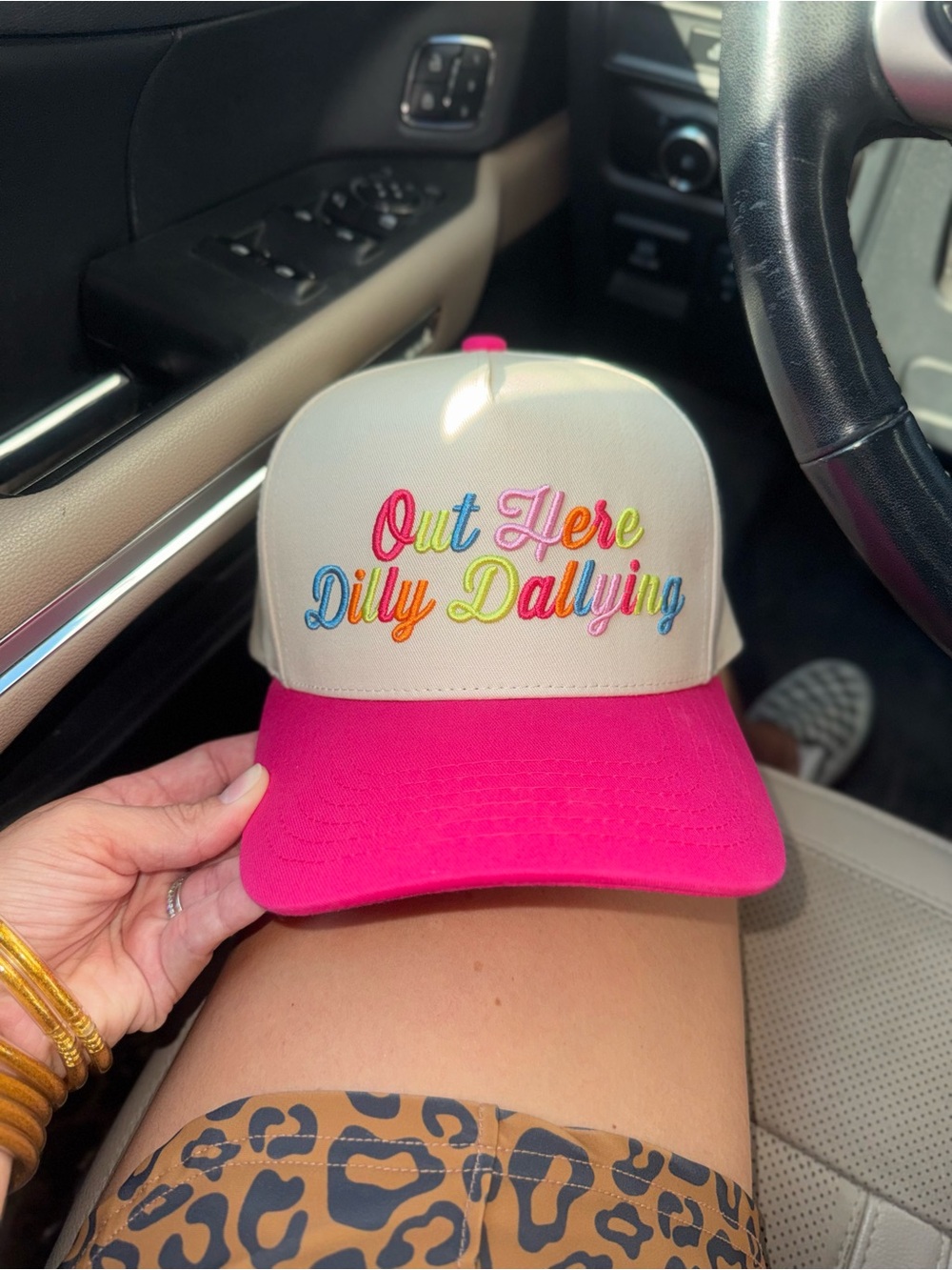 Out Here Dilly Dallying hat